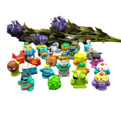 The Grossery. Gang Toys Soft Figure 10Pcs Multi-Colored describe picture
