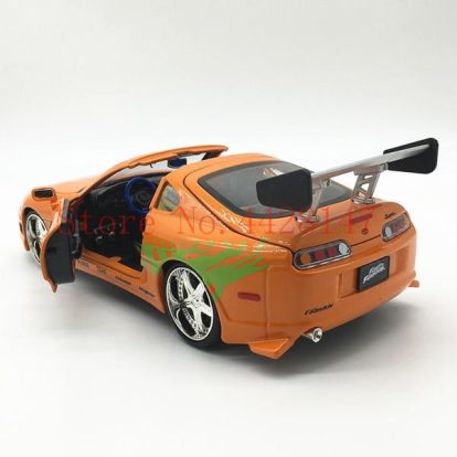 JADA Car Model Toy 1:24 Fast And Furious Metal Diecast Orange product picture