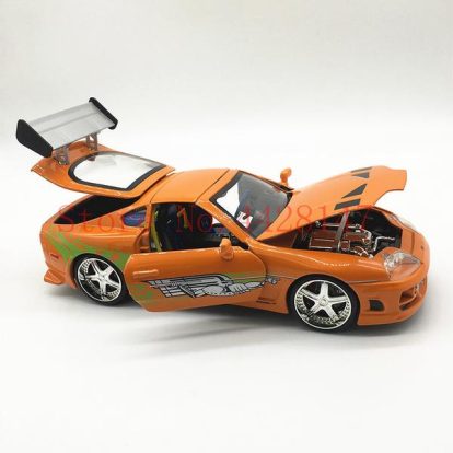 JADA Car Model Toy 1:24 Fast And Furious Metal Diecast Orange product picture