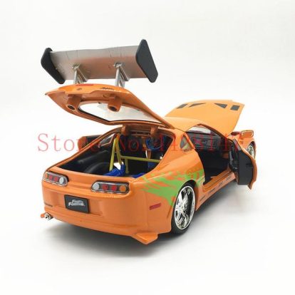 JADA Car Model Toy 1:24 Fast And Furious Metal Diecast Orange product picture